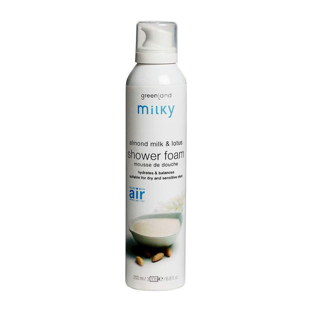 

Увлажняющий крем для тела Loción Corporal Shower Mousse Leche De Almendras Greenland, 200 мл