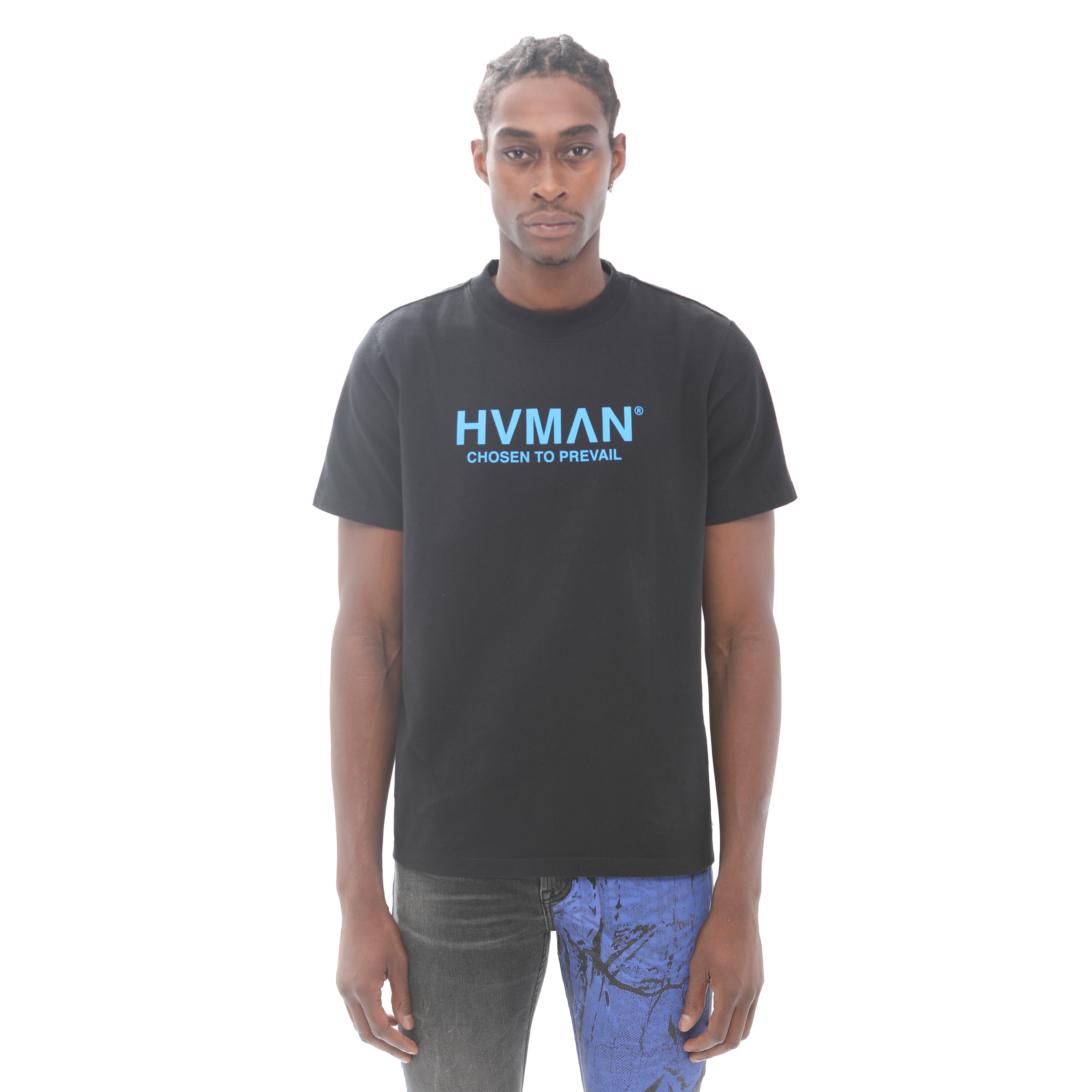

Футболка Hvman Basic Logo черного цвета