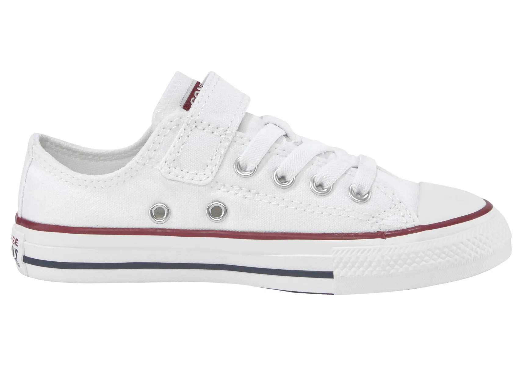Кроссовки Converse "CHUCK TAYLOR ALL STAR 1V EASY-ON Ox", на застежке-липучке, белый — фото 3