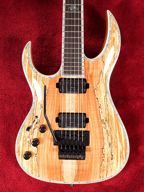 

Электрогитара B.C. RICH Shredzilla Prophecy Exotic Archtop with Floyd Rose Left Handed Spalted Maple