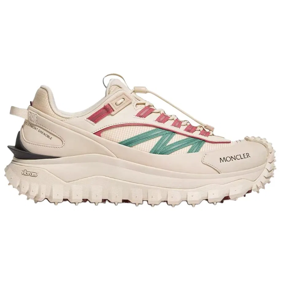 Кроссовки повседневные Moncler Trailgrip Original Shoe Box Included светло-бежевые — фото 3