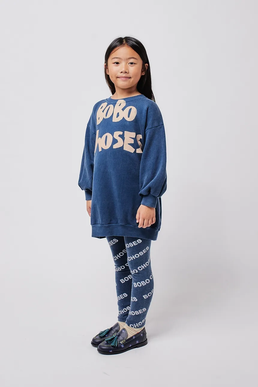 

Детская хлопковая толстовка Bobo Choses, синий