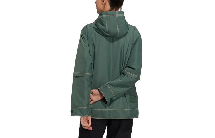 Adidas Originals Женская зимняя одежда, цвет Forest Green — фото 2