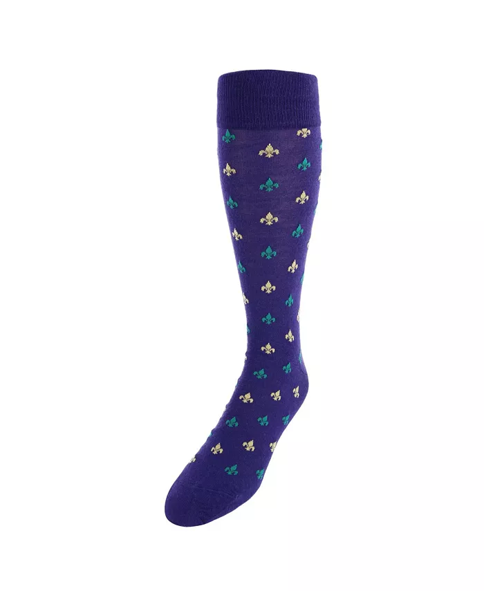 

Мужские носки Atlas Fleur De Lis Over The Calf из тонкой мериносовой шерсти (1 пара) TRAFALGAR, зеленый
