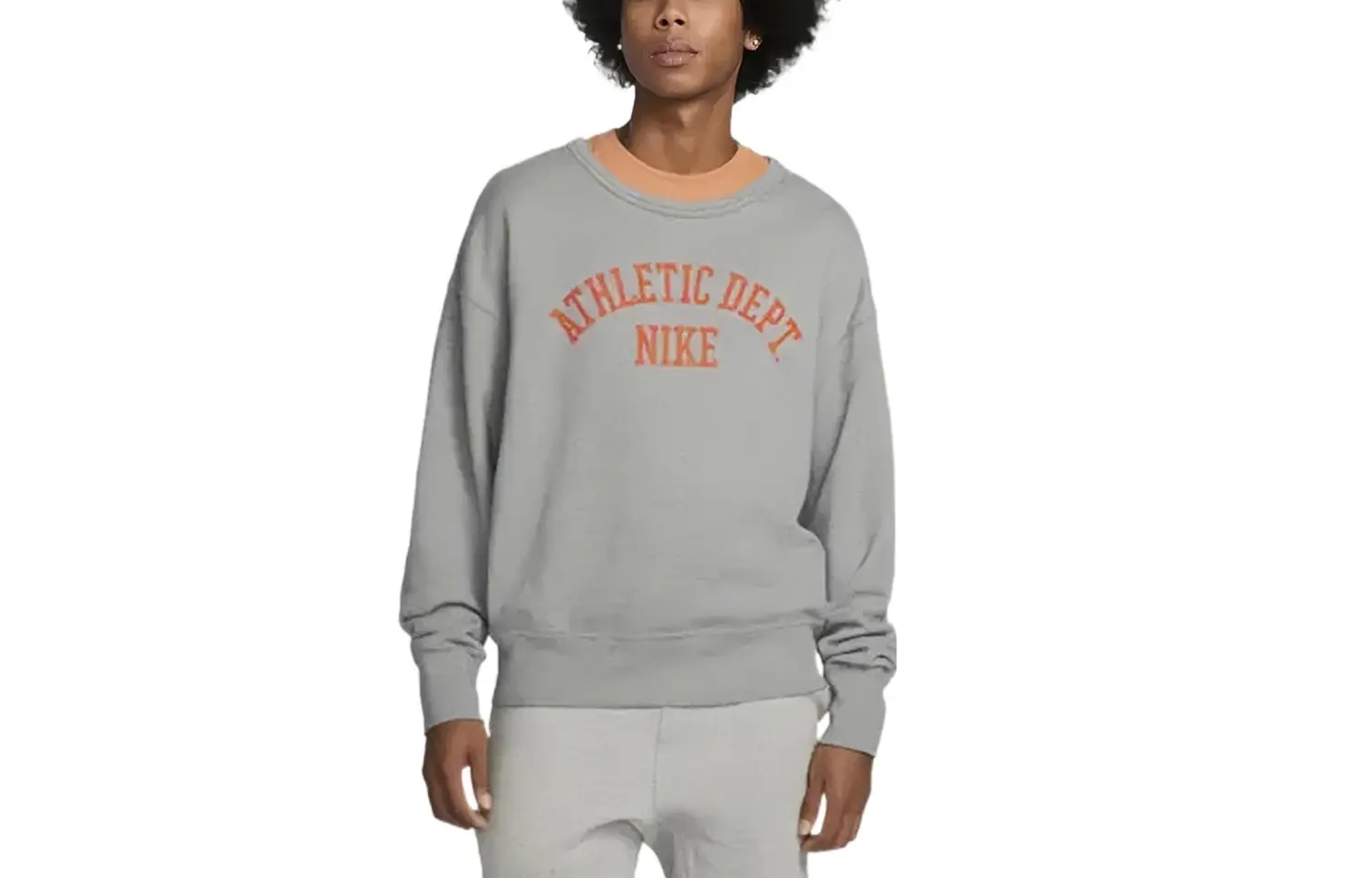 

Толстовка мужская серая Nike, серый