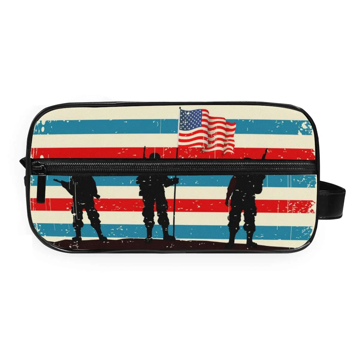 Косметичка «American Soldat mit Flagge» от Montoj Montoj