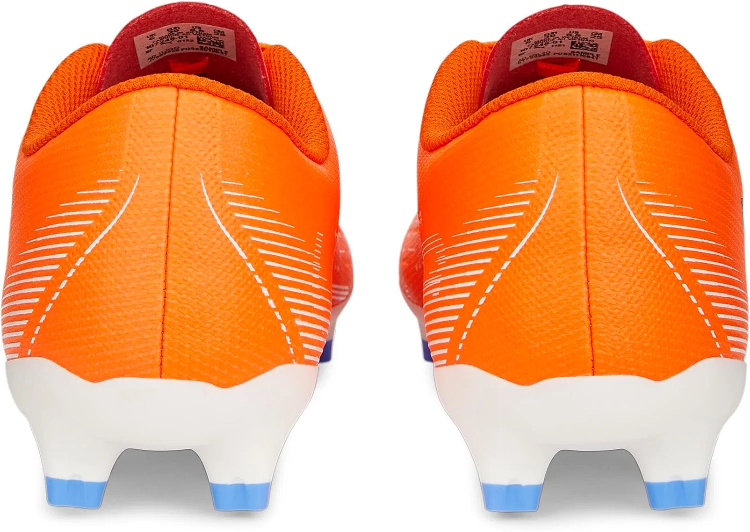 Женские кроссовки PUMA Ultra Play Firm для искусственного покрытия, 2-Ultra Orange Puma White Blue Glimmer — фото 2