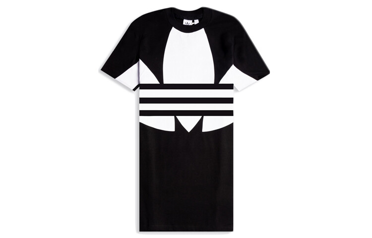 

Adidas Originals Женские шорты-платье с рукавами, цвет Black