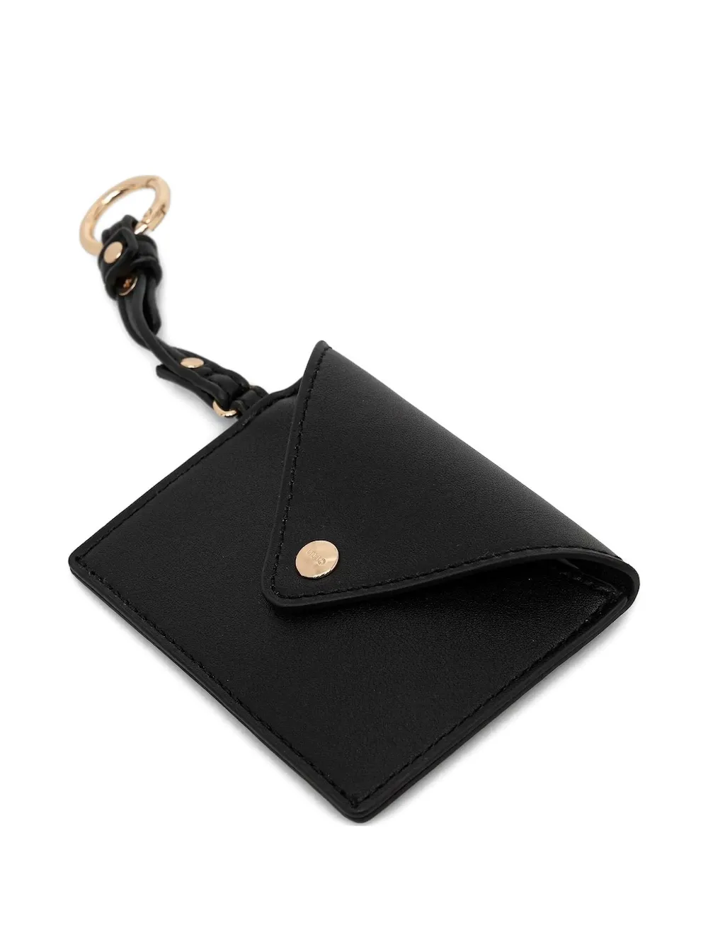 

Сумка через плечо с монограммой в полоску LIU JO, черный