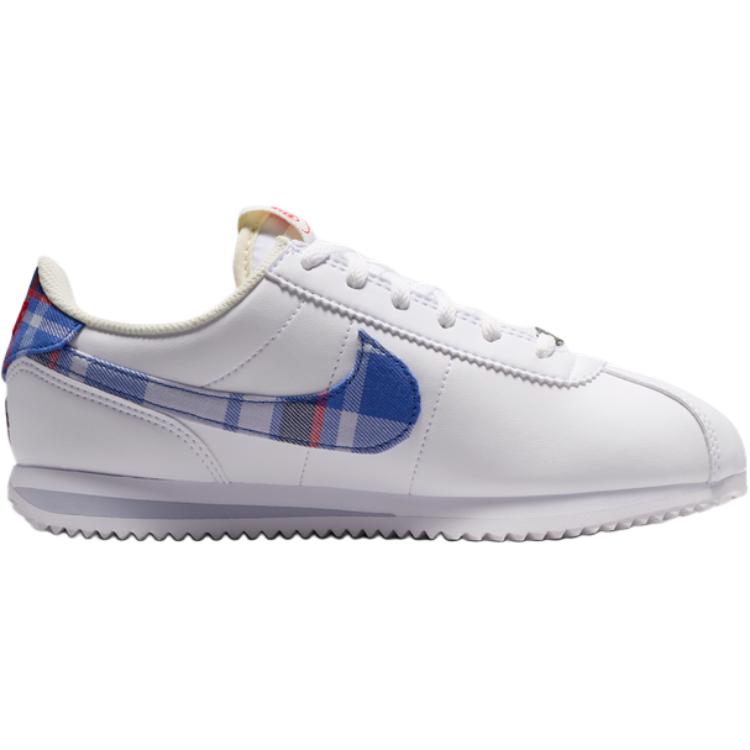 Износостойкие низкие кроссовки Cortez для детей и подростков Nike, белый — фото 2