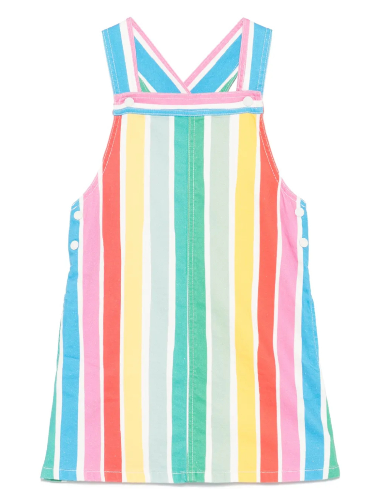 

Полосатое платье Stella McCartney Kids, синий