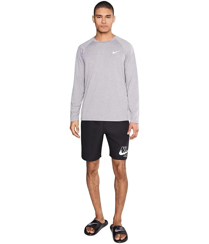 Плавки Breaker Logo 9" Volley Nike, Black — фото 2
