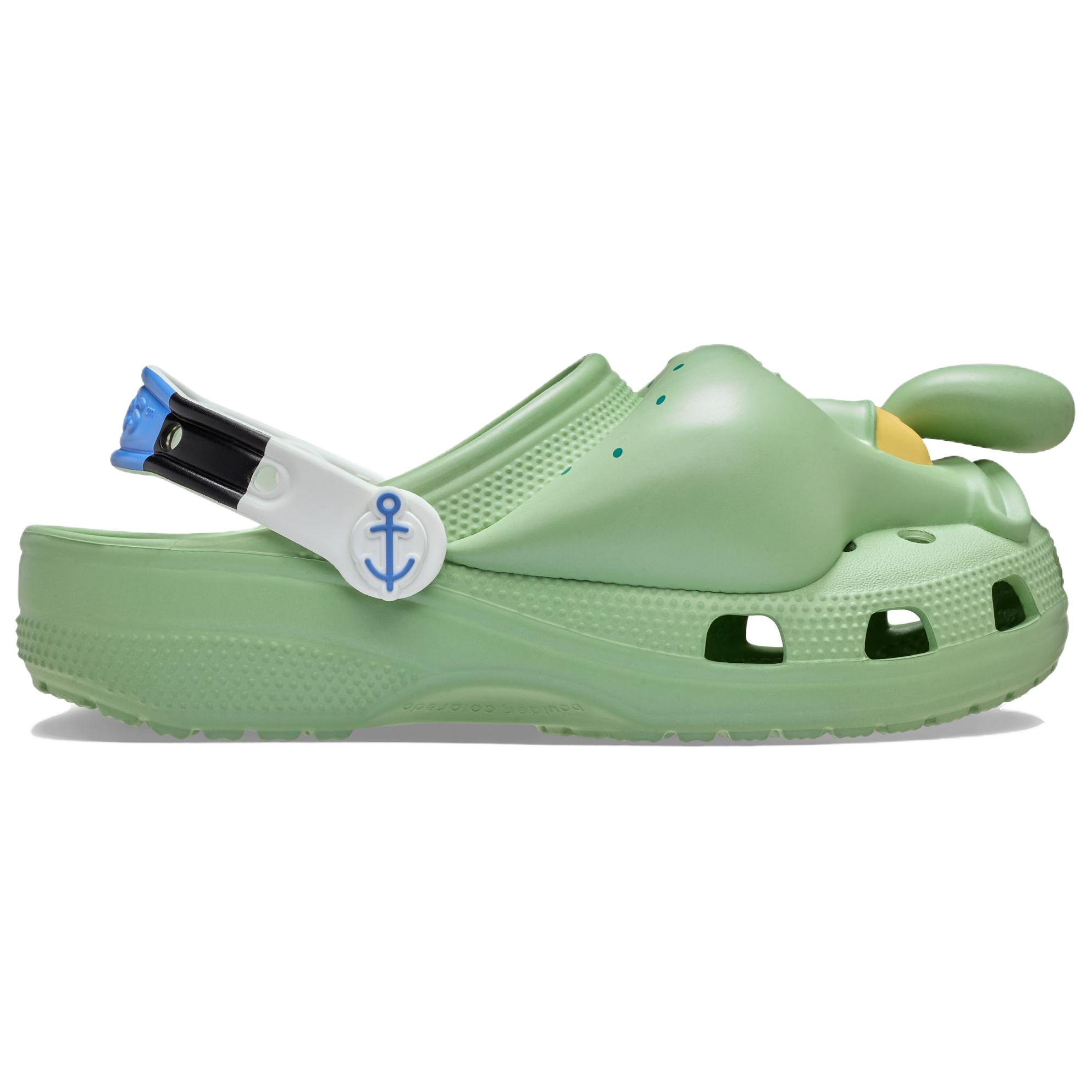 Crocs Классические сабо, унисекс, светло-зеленые — фото 3
