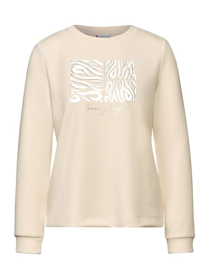 

Толстовка Street One Sweatshirt, цвет lucid white
