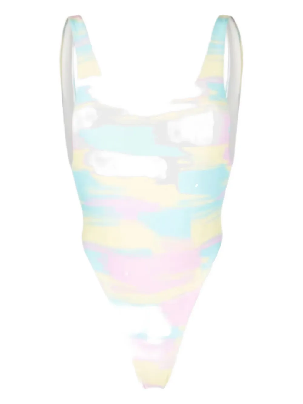 

Купальник в стиле тай-дай Reina Olga, розовый