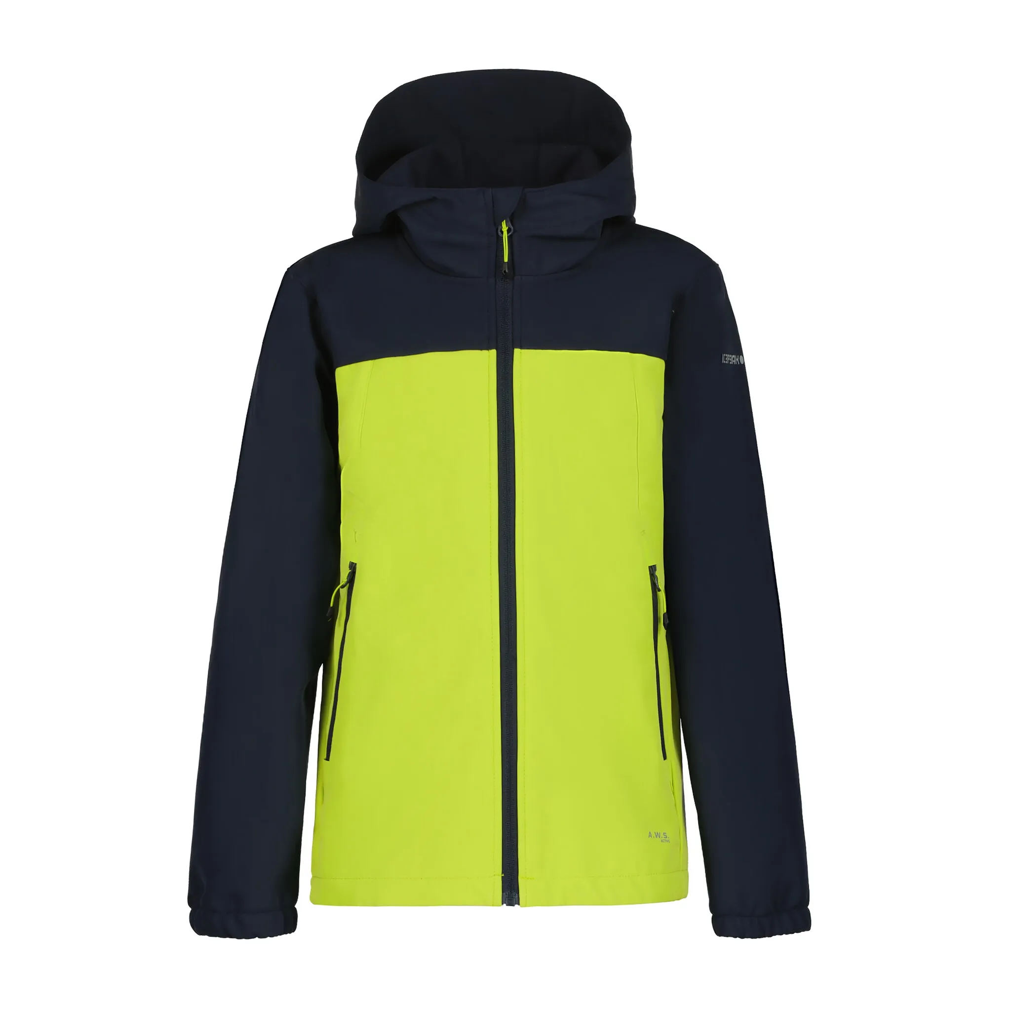 

Куртка софтшелл Icepeak "K SOFTSHELL JACKE KLINE" (1 шт.), с капюшоном, зеленый