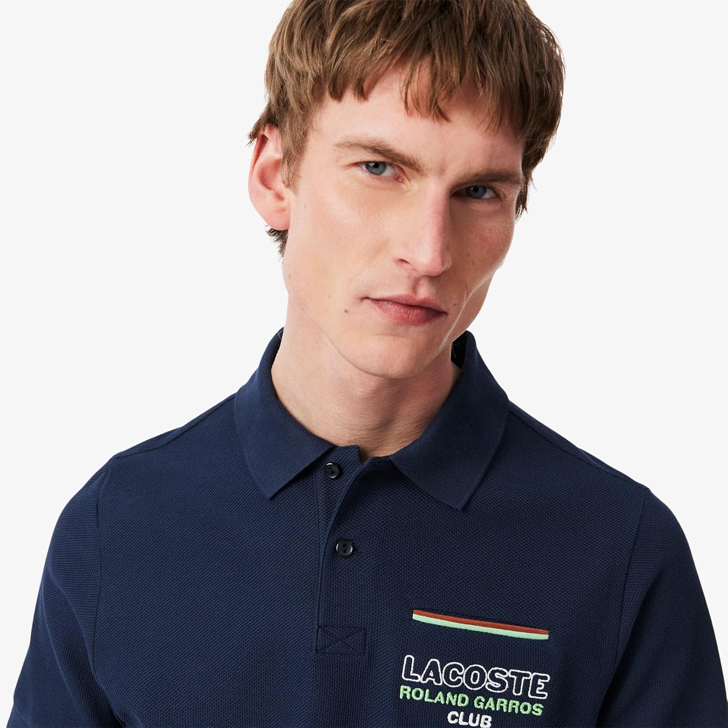 

Мужская рубашка-поло Lacoste PH8742-10 Empire, темно-синий