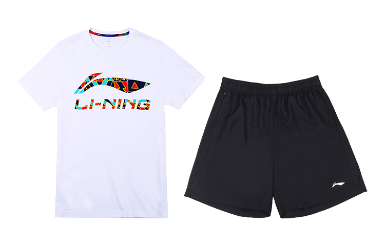 

Li-Ning Casual Sportswear мужская бело-черная