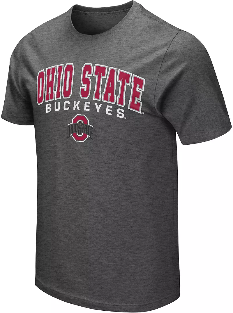 

Мужская серая футболка Colosseum Ohio State Buckeyes