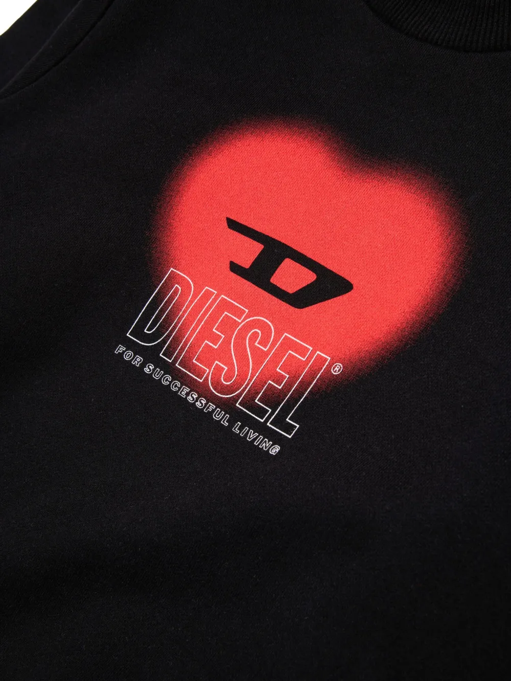 Толстовка Scacuore Diesel Kids, черный — фото 4