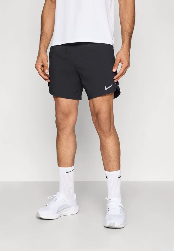 Шорты stride 2-в-1 Nike Performance, Black/Reflective Silver-Coloured