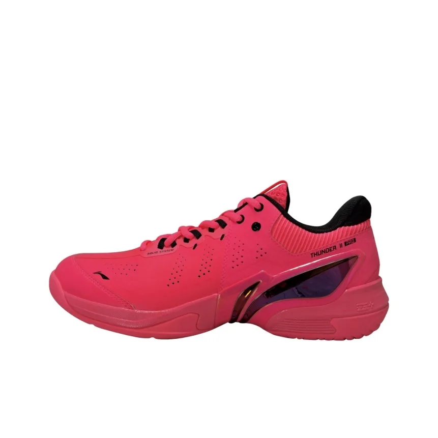 Кроссовки для бадминтона Li-Ning Badminton Collection Thunder II PRO с амортизацией, противоскользящие, износостойкие, низкие, унисекс