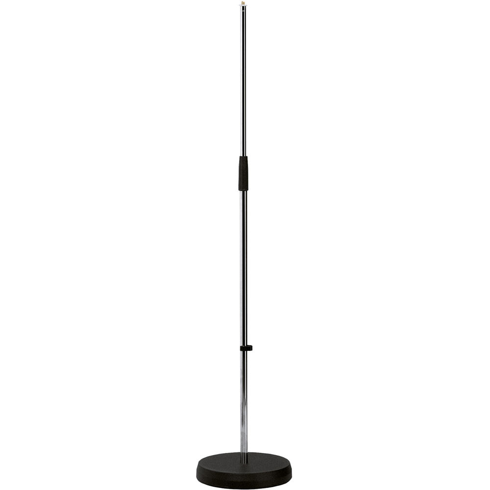 

Микрофонная стойка K&M 260/1 Microphone Stand with Round Base (Chrome) 26000-500-02