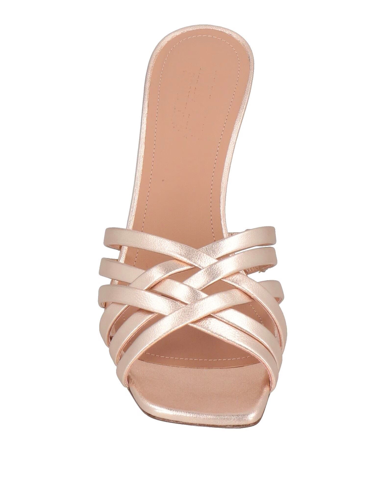 Сандалии Malone Souliers, розовое золото — фото 4