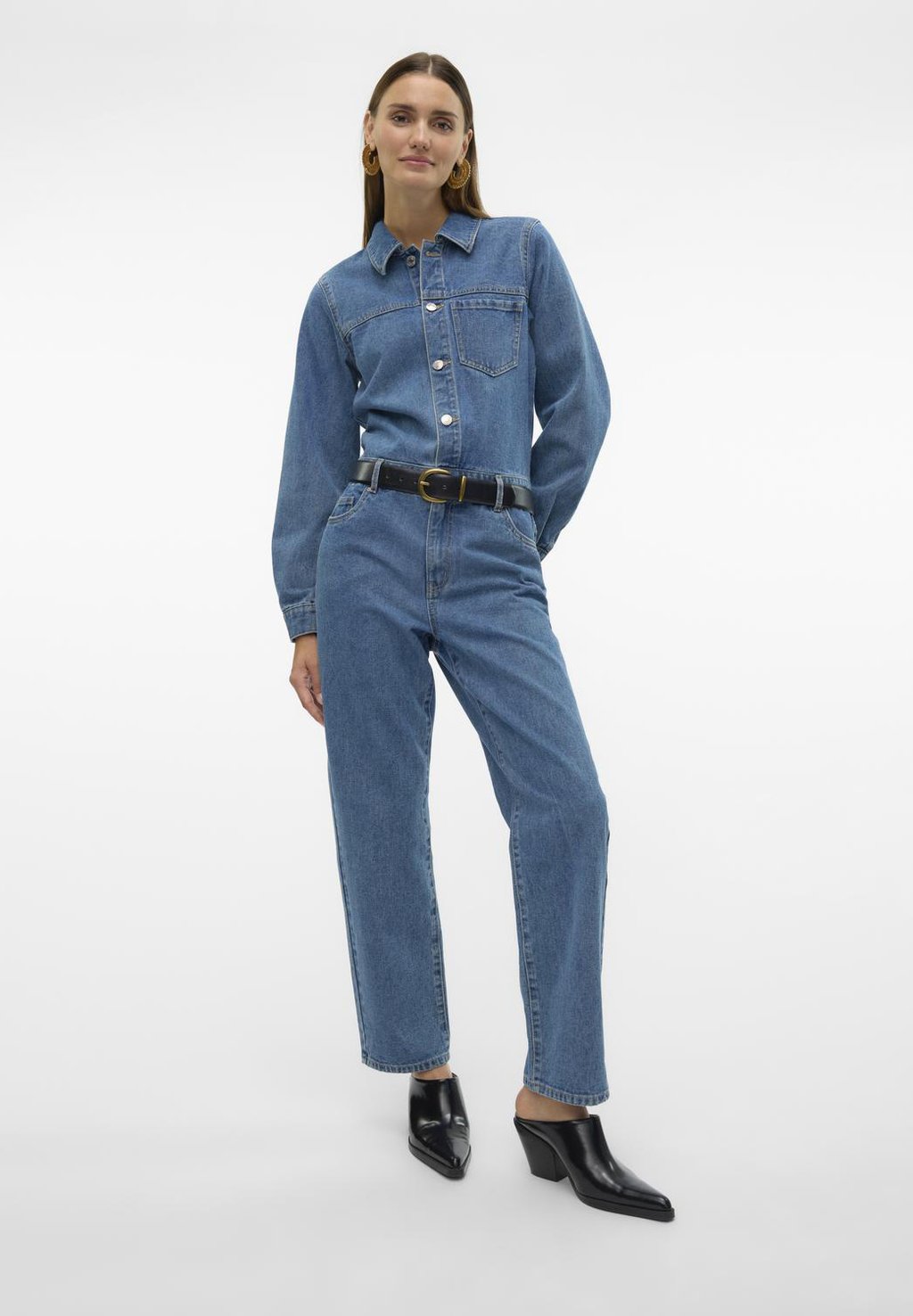 

Комбинезон VMLONNIE Vero Moda, синий деним