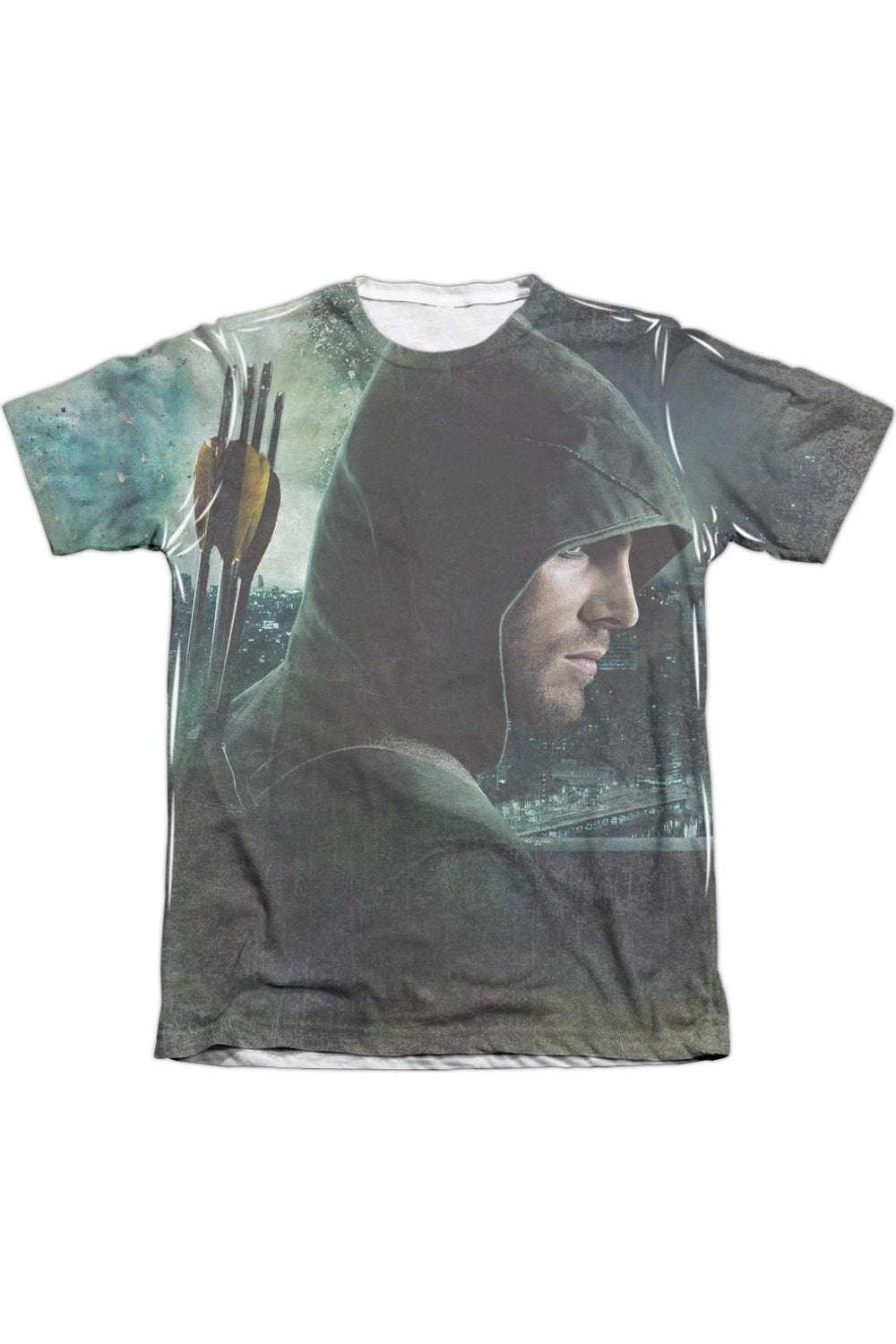 

Футболка Arrow Hero для взрослых из полиэстера/хлопка с коротким рукавом Gildan, белый