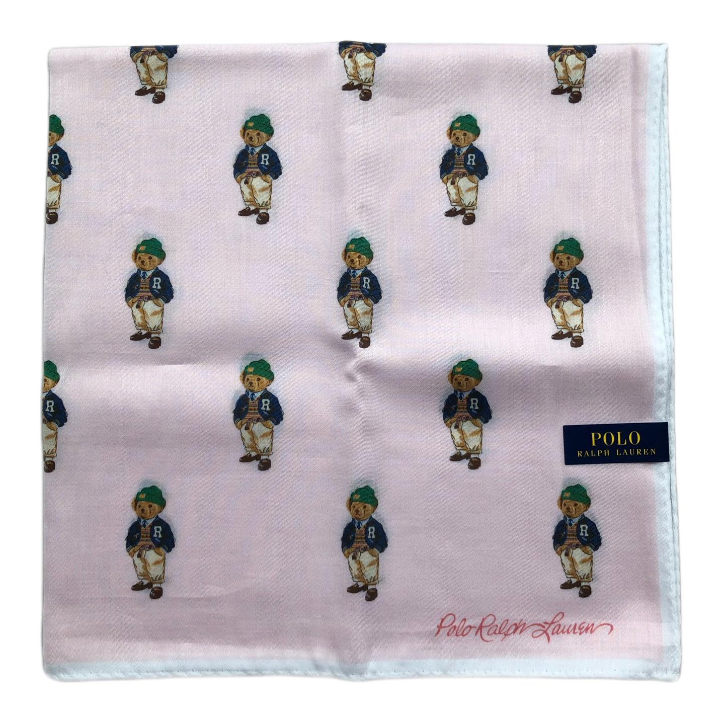 

Polo Ralph Lauren Хлопковый шелковый шарф унисекс розовый, Pink