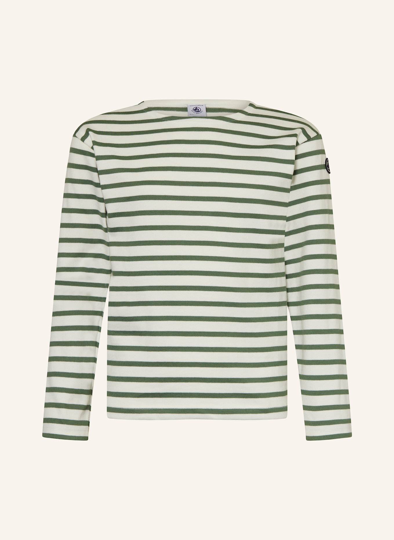 

Рубашка с длинными рукавами Petit Bateau, мультиколор