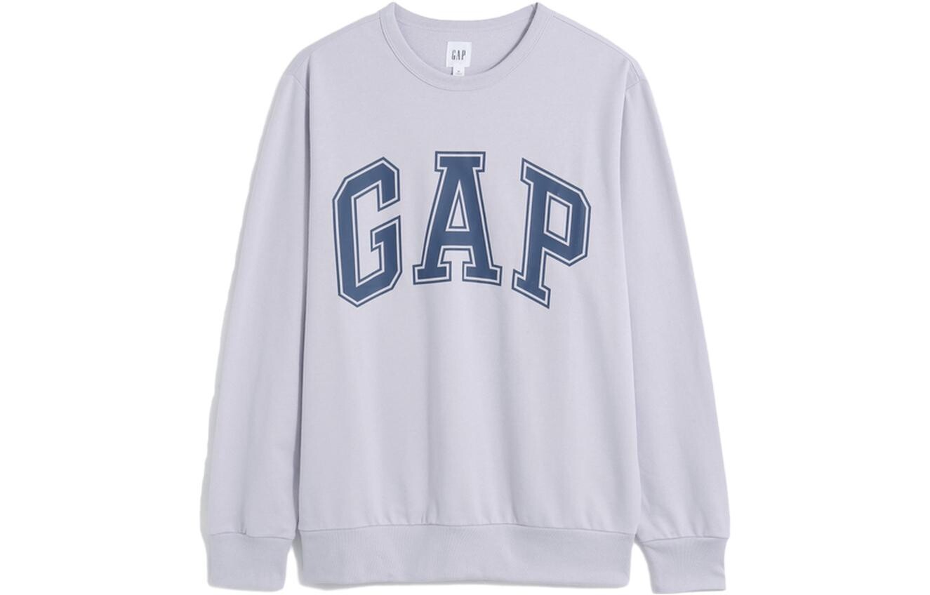 

Толстовка унисекс светло-фиолетовая Gap, светло-фиолетовый