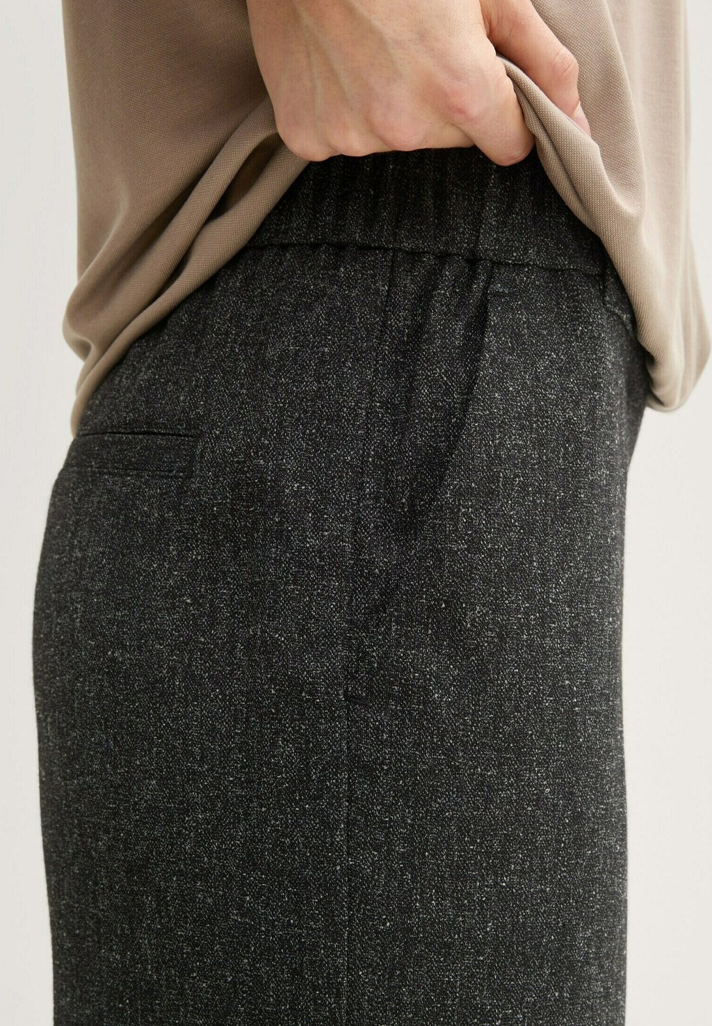 

Брюки CROPPED MIA STRAIGHT TOM TAILOR, темно-серый