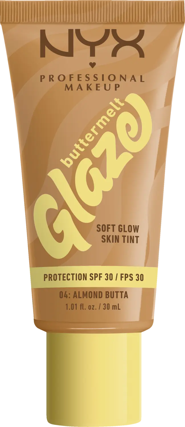 

Тональный крем NYX Professional MakeUp Buttermelt Glaze Foundation 04 Almond Butta LSF 30