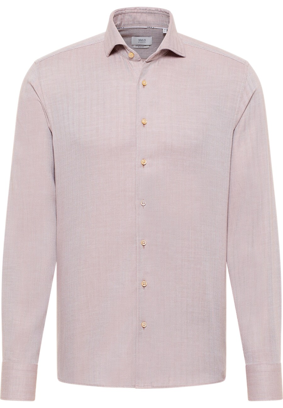 

Приталенная деловая рубашка ETERNA, сиреневый