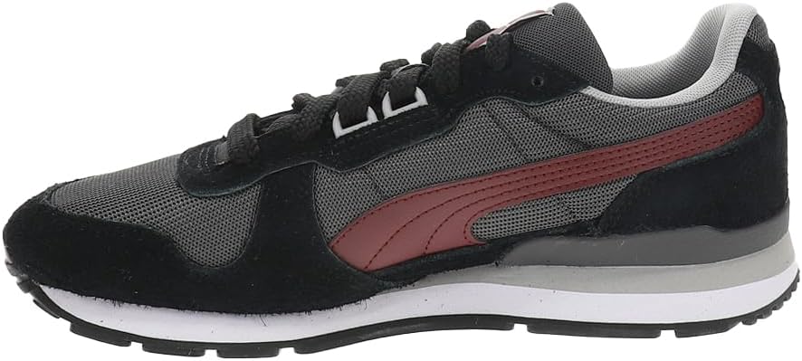 Мужские кроссовки PUMA Rx 737 Vintage на шнуровке - повседневные, серые — фото 3