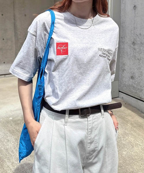 

Футболка с коротким рукавом, вышитый логотип, ERA React ANME