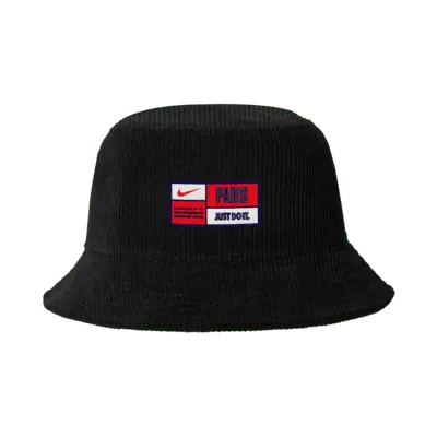 

Бейсболка Nike Paris Saint-Germain Soccer Corduroy Bucket Cap, черный