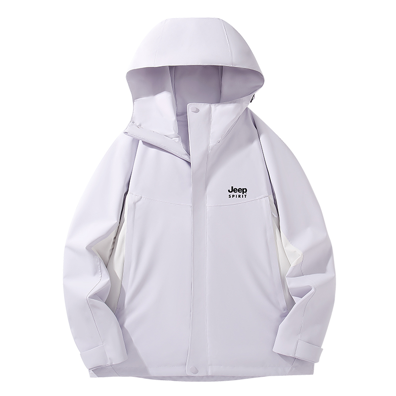 

Водонепроницаемая утепленная ветровка для пешего туризма Unisex JEEP SPIRIT, черный