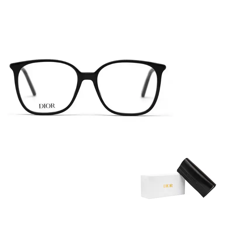 

DIOR Миниатюрная квадратная оправа, Black, International Version S1I