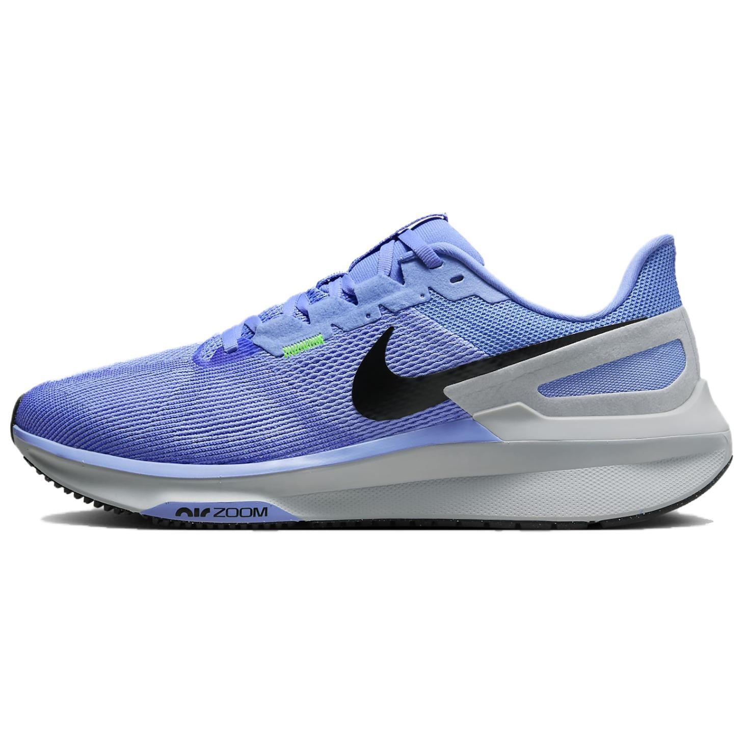 

Кроссовки Zoom Structure 25 мужские низкие Royal Pulse/Wolf Grey/Fluescent Yellow/Black Nike