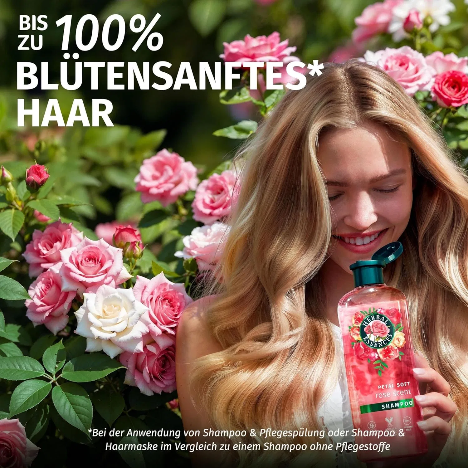 Маска для волос «Blütensanft» с ароматом розы от Herbal Essences Herbal Essences — фото 3