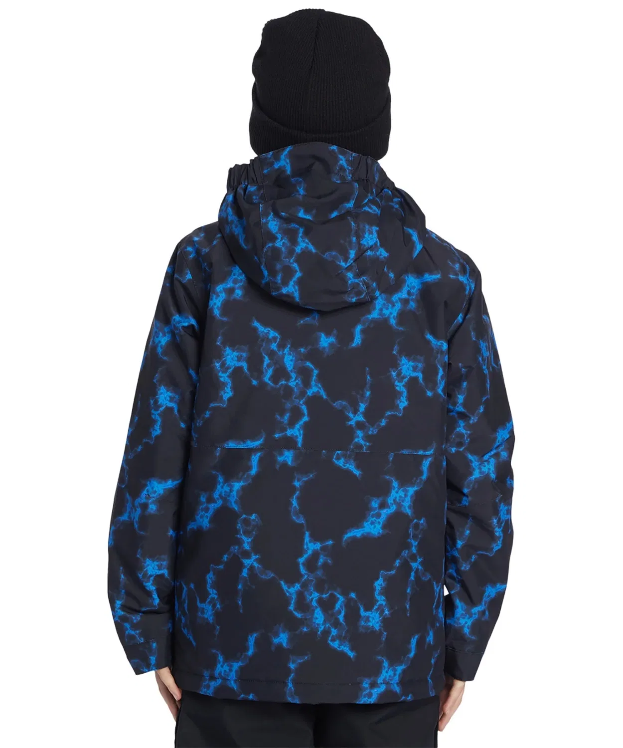 Детская куртка для сноуборда DC Shoes BASIS PRINT YOUTH с принтом, красная — фото 2