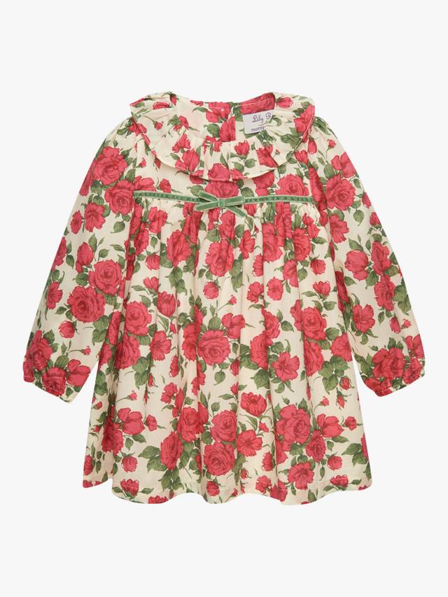 

Детское платье Carline из хлопка Liberty Trotters, Multi