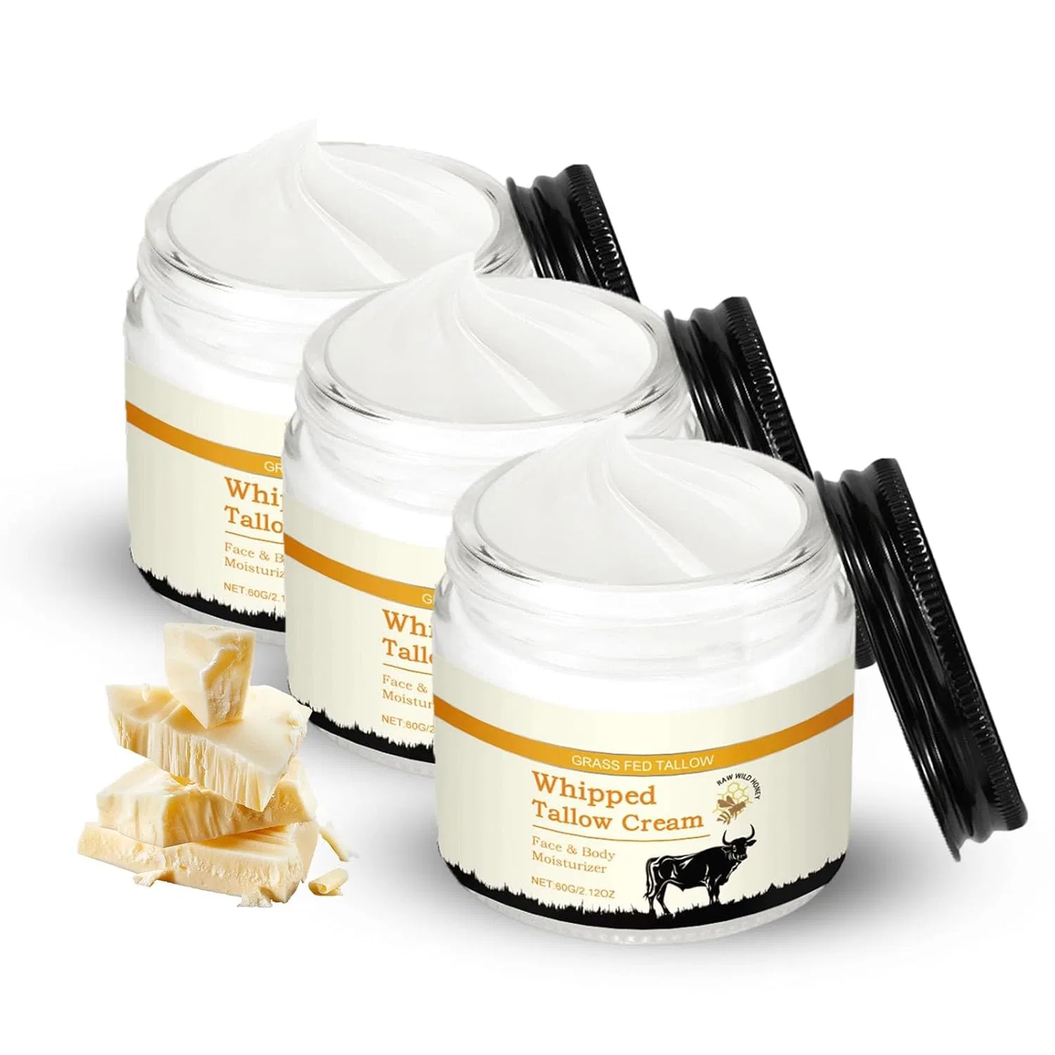 Крем для лица Radiantre — И тела с говяжьим жиром и медом , 3Pc, 50 г