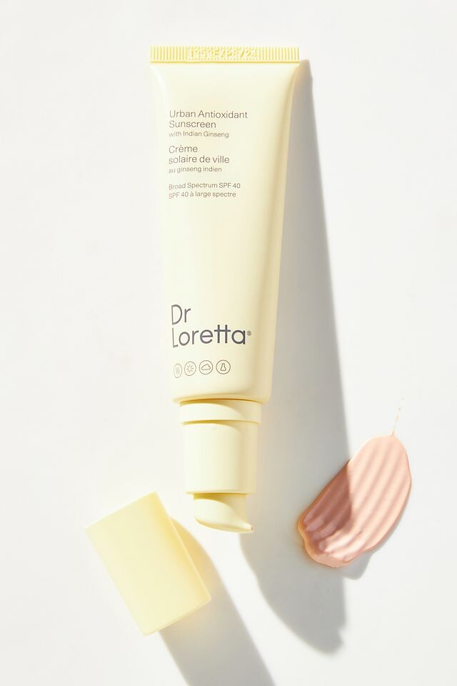 

Антиоксидантный солнцезащитный крем Loretta SPF 40, белый