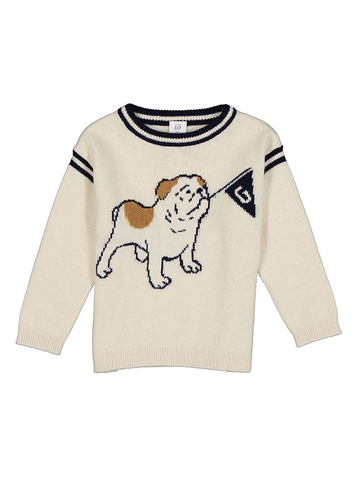 

Пуловер GAP, цвет beige/schwarz