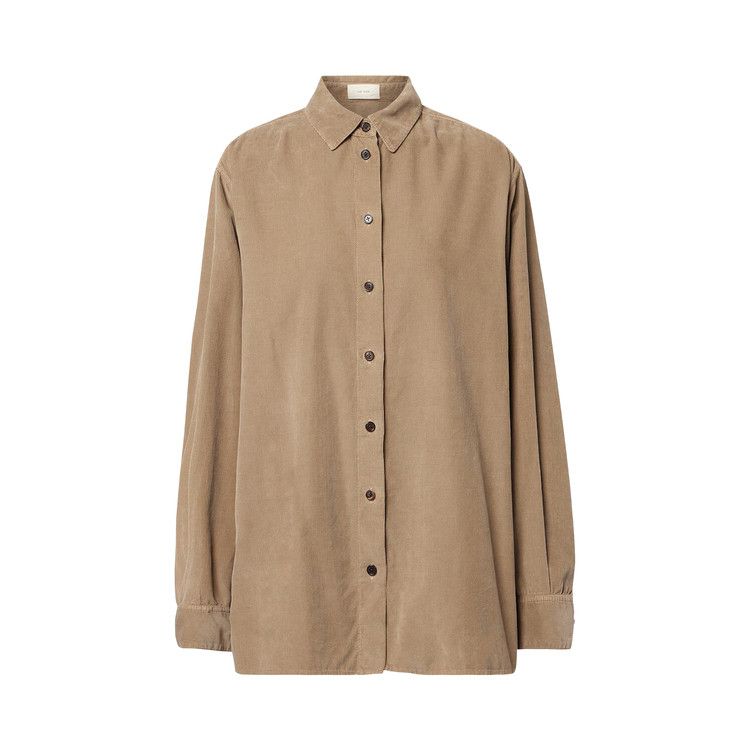 

Рубашка The Row Sisilia Shirt, Bei Beige