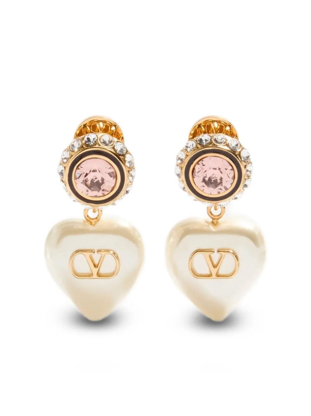 

Серьги VLogo Signature Heart Valentino Garavani, золотистый